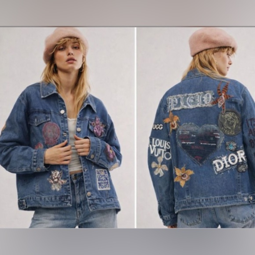 “It’s not about brands, it’s about style “ jeans jacket - Picture 12 of 16